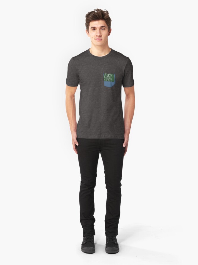 Alternate view of Hanky Code - Dad/Son Slim Fit T-Shirt