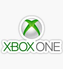 Xbox One Logo illustration art Sticker