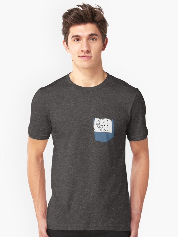 Alternate view of Hanky Code - Masturbation Slim Fit T-Shirt
