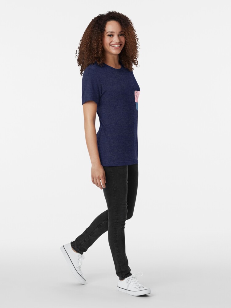Alternate view of Hanky Code - Toys Tri-blend T-Shirt