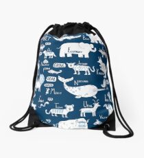 Animal Alphabet Rucksackbeutel