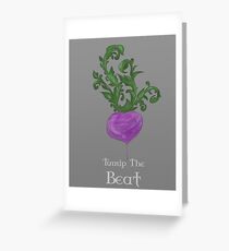 turnip the beat Greeting Card
