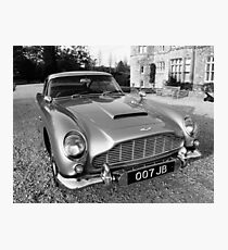 James Bond's Aston Martin, Used in Movie Photographic Print