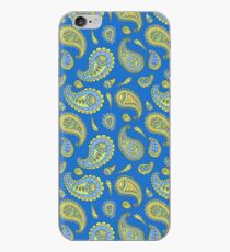 Blue Paisley iPhone Case
