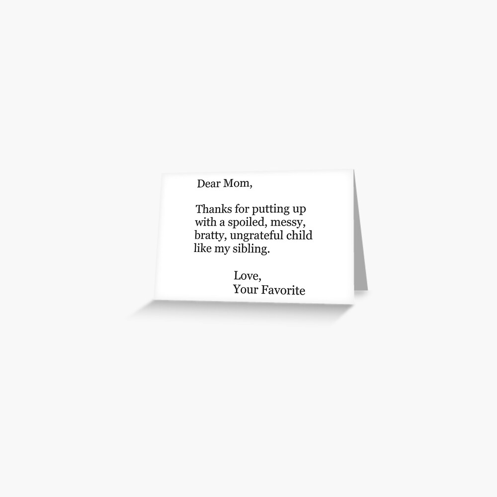 Mothers Day Ideas and Funny Mom Christmas Cards & Gifts for Christmas & Birthday Greeting Card