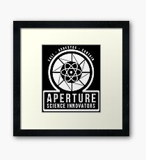 Aperture Science Innovators (Portal 2) Framed Print