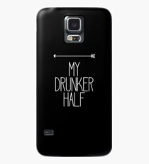 My Drunker Half Funny Party Drinking Left T-Shirt Case/Skin for Samsung Galaxy