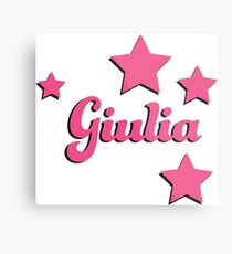 Giulia's first name Metal Print