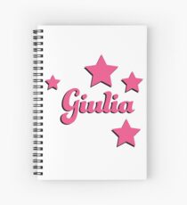 Giulia's first name Spiral Notebook