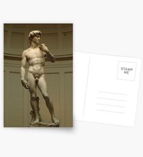 David; Michelangelo's Masterpiece Postcards