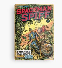 Calvin: The Spiffy Spaceman Metal Print
