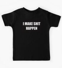 Ich mache Scheiße | Lustige Autoaufkleber Auto-Aufkleber Hemden und mehr Kinder T-Shirt