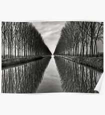 Vanishing into the infinite Poster