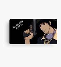 solo spike cowboy bebop Canvas Print