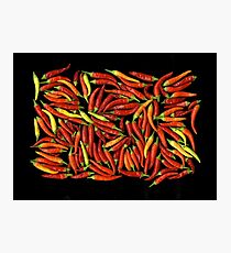Chilli Peppers Photographic Print