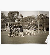 Flinders Peak Reserve Bleachers Poster