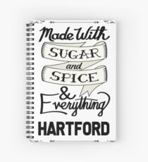 Sugar and Spice Hartford Spiral Notebook