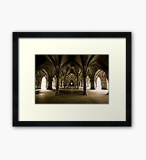 Cloisters Framed Print
