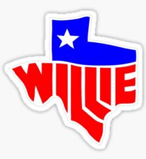 Willie Nelson "Lone State" Sticker