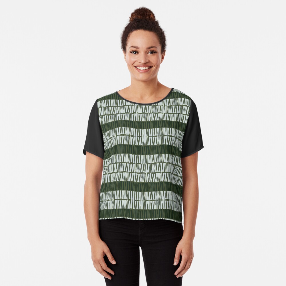 Silver Fern Collection II Chiffon Top