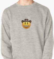 cowboy emoji Pullover Sweatshirt