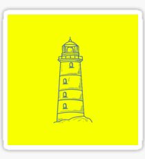 Lighthouse Yellow Sticker