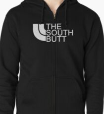 South Butt Zipped Hoodie