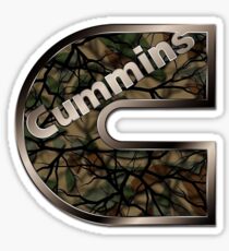 Turbo Diesel Dodge Cummins Army Logo Sticker