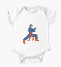 Kung Fu Pinguin Baby Body Kurzarm