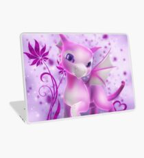 Vinilo para portátil Abrazarme dragón en rosa
