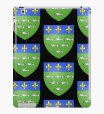 French France Coat of Arms 13595 Blason ville fr Loches Indre et Loire iPad Case/Skin