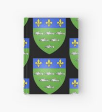 French France Coat of Arms 13595 Blason ville fr Loches Indre et Loire Hardcover Journal