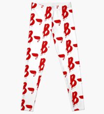 Blood Group B- Negative #Horror Hospital Leggings