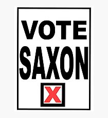 Vote Saxon Photographic Print