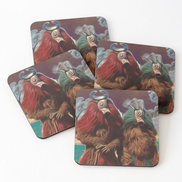 phil jarry - store - 109 Coasters (Set of 4)