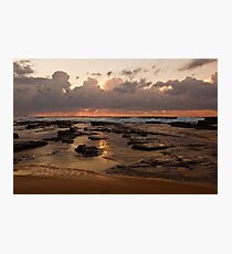 Sunrise over Wamberal Photographic Print