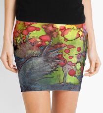 Release - Abstract Painting Mini Skirt