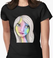 She Loves In Color Women's Fitted T-Shirt