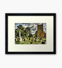 Harlestone Church And War Memorial Framed Print