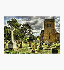 Harlestone Church And War Memorial Photographic Print