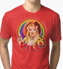 Camiseta de tejido mixto ¡Vil!