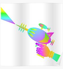 Stellen Sie Phaser auf Betäubung ein Poster