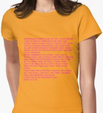 waterparks Women's Fitted T-Shirt