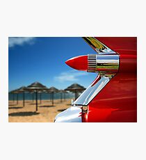 Red Tail Lights Photographic Print