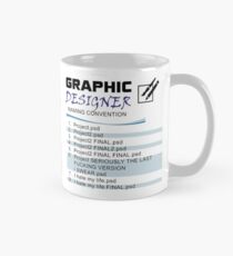 Namenskonvention des Grafikdesigners Tasse (Standard)