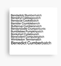 Benedict Cumberbatch Metal Print
