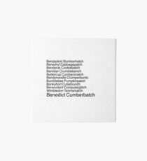 Benedict Cumberbatch Art Board