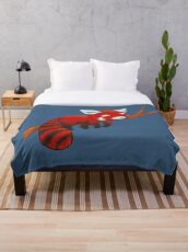 Sleeping Red Panda Throw Blanket