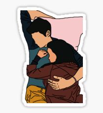 Covinsky Snuggling Outline Sticker