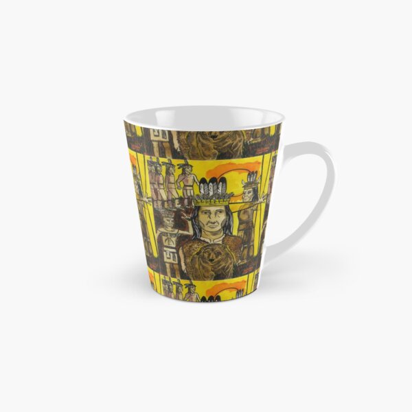 Peacemaker connects with Hiawatha in bringing forth the Great Law of Peace Tall Mug